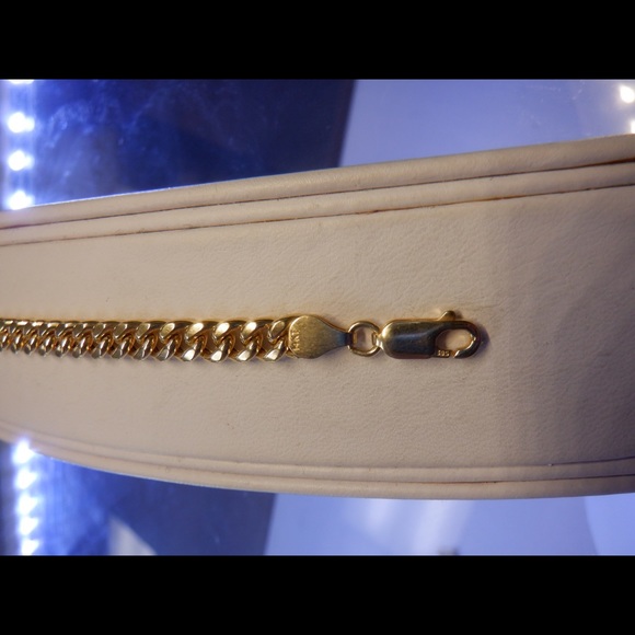 New 14k yellow gold cuban link brand new - Picture 2 of 7